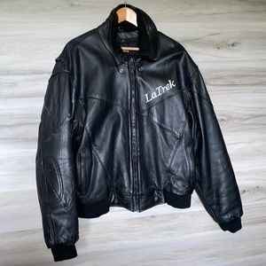 Men's Vintage Heavy Leather Thinsulate Lined Motorcycle Jacket